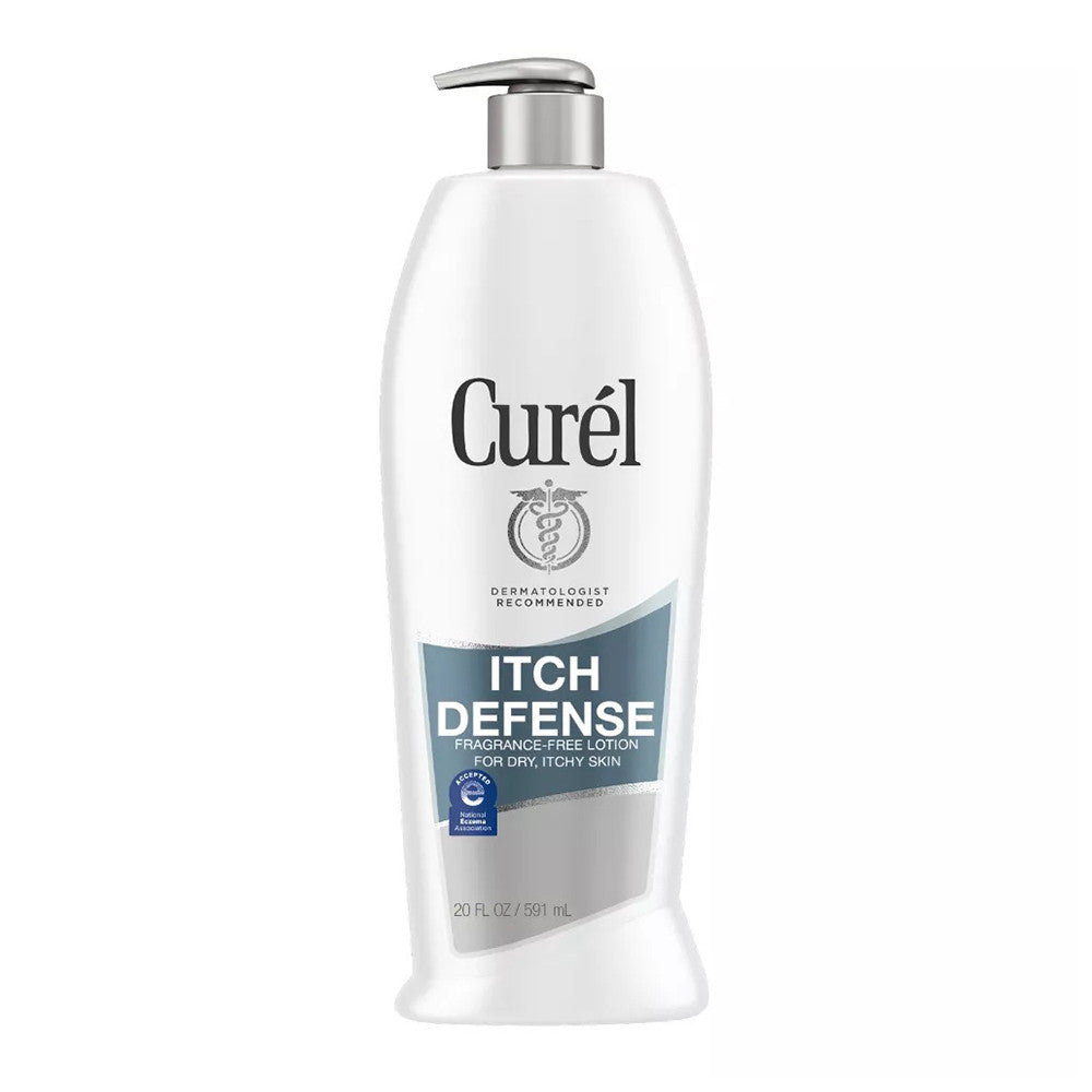 Curel Itch Defense Calming Body Lotion for Dry, Itchy Skin, 20 Oz